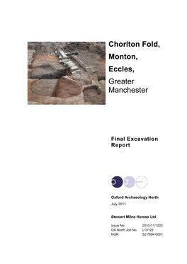 Chorlton Fold, Monton, Eccles, Greater Manchester