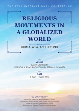 Religious Movements in a Globalized World