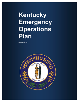 Kentucky Emergency Operations Plan (EOP)