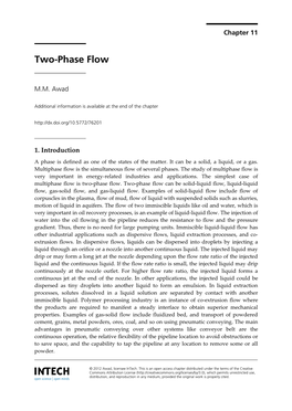 Two-Phase Flow