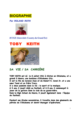 Biographie Toby Keith