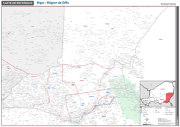 Niger - Région De Diffa " Pour Usage Humanitaire Uniquement CARTE DE REFERENCE Date De Production : 30 Janvier 2019