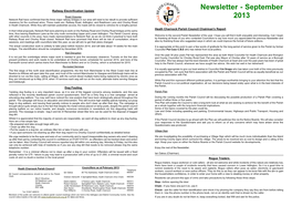 Newsletter - September