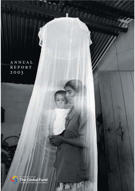 Annual Report 2003 the GLOBAL FUND ANNUAL REPORT 2003
