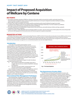 Impact of Proposed Acquisition of Wellcare by Centene