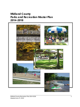 Midland County Parks and Recreation Master Plan 2014-2018