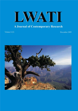 LWATI: a Journal of Contemporary Research Vol