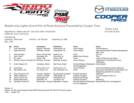 Mazda Indy Lights Grand Prix of Road America Presented by Cooper Tires