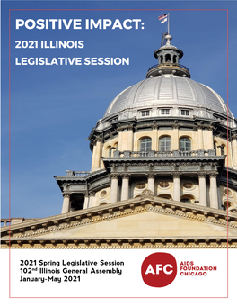 2021 Spring Legislative Session 102Nd Illinois General Assembly January-May 2021