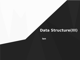 Data Structures