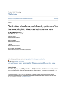 Deep-Sea Hydrothermal Vent Euryarchaeota 2”