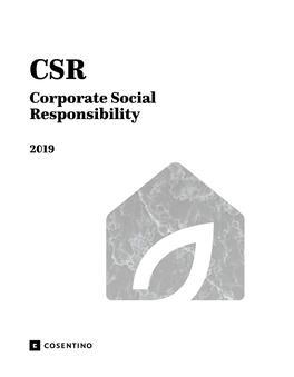 Corporate Social Responsibility