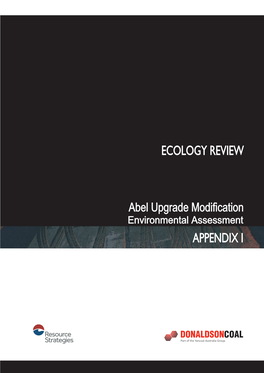 Abel Mod 3 EA Appendix I Ecology