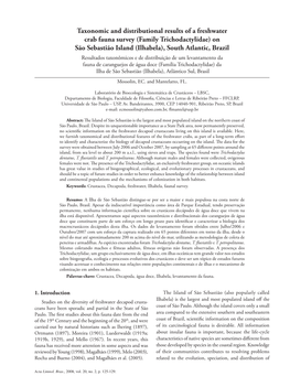 Taxonomic and Distributional Results of a Freshwater Crab Fauna Survey