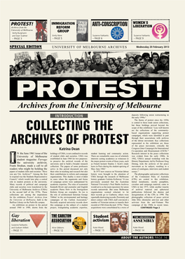 Collecting the Archives of Protest