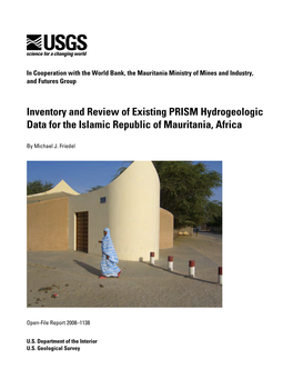 Inventory and Review of Existing PRISM Hydrogeologic Data for the Islamic Republic of Mauritania, Africa