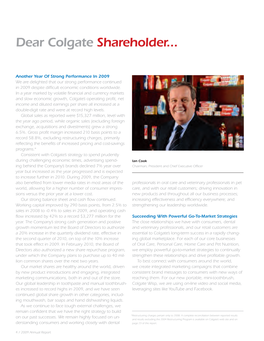 Dear Colgate Shareholder