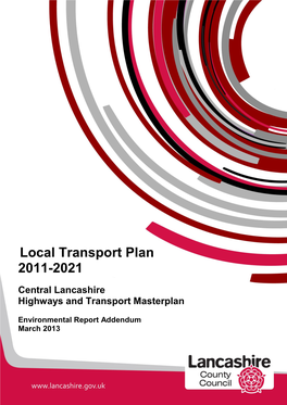 Local Transport Plan 2011-2021
