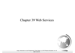 Chapter 39 Web Services