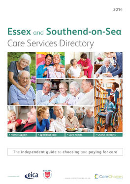 Essex and Southend-On-Sea Care Services Directory