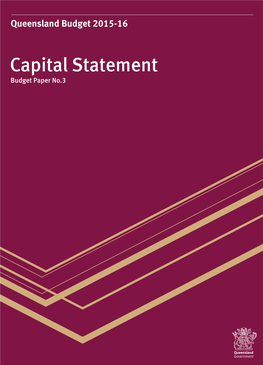 Capital Statement (Queensland Budget 2015-16)