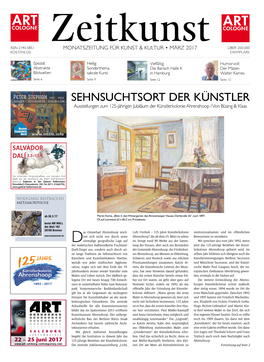 Sehnsuchtsort Der Künstler Ausstellungen Zum 125-Jährigen Jubiläum Der Künstlerkolonie Ahrenshoop / Von Büsing & Klaas
