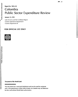 World Bank Document