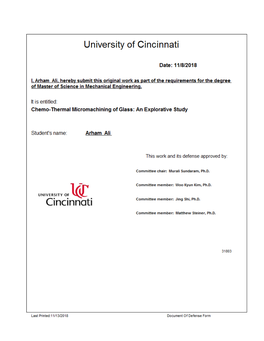 Chemo-Thermal Micromachining of Glass: an Explorative Study