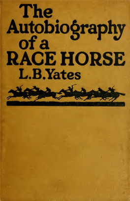 The Autobiography of a Race Horse