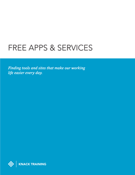 Free Apps & Services