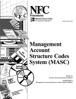 Management Account Structure Codes System (MASC)