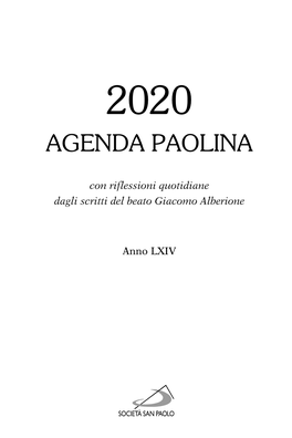 Agenda Paolina