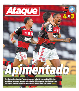 Em Duelo Eletrizante, Flamengo Vence O Bahia Com Gol De Vitinho