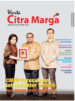 Warta Citra Marga Edisi 36, Tahun 2013