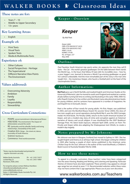 Keeper-Classroom-Ideas.Pdf