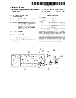 (12) Patent Application Publication (10) Pub. No.: US 2014/0021302 A1 Gionta Et Al