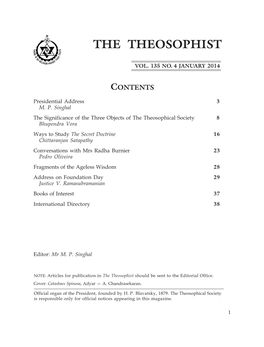 The Theosophist