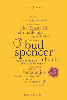 Filmografie Bud Spencer. 100 Seiten