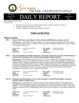 DAILY REPORT Day