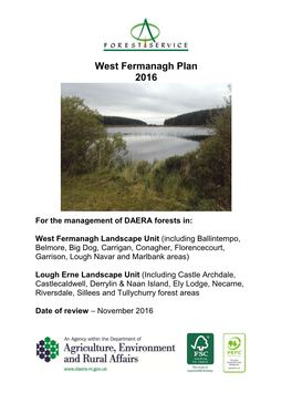 West Fermanagh Plan 2016