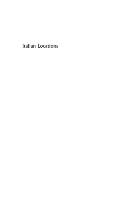 Italian Locations