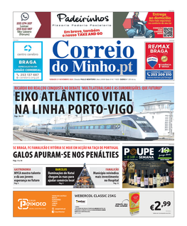 EIXO ATLÂNTICO VITAL NA LINHA PORTO-VIGO Págs