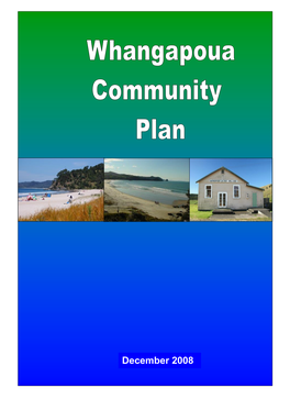 Whangapoua Draft Community Plan