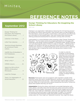 Reference Notes