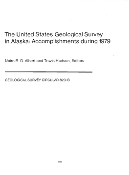 The United States Geological Survey in Alaska: Accomplishments During 1979