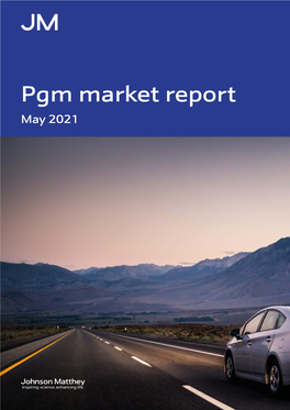 Johnson Matthey Pgm Market Report May 2021 Definitions