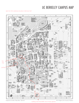 Uc Berkeley Campus Map