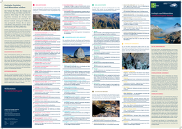 Geologie Und Mineralien Im Landschaftspark Binntal