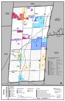 Map Identifying Lands Affected by Area-Specific