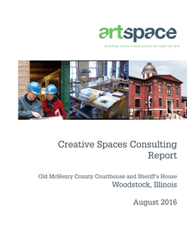 Creative Spaces Consulting Report